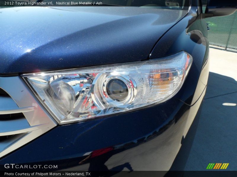 Nautical Blue Metallic / Ash 2012 Toyota Highlander V6