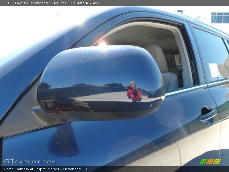 Nautical Blue Metallic / Ash 2012 Toyota Highlander V6
