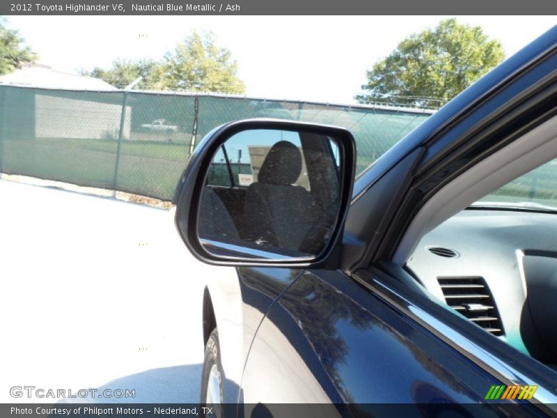 Nautical Blue Metallic / Ash 2012 Toyota Highlander V6