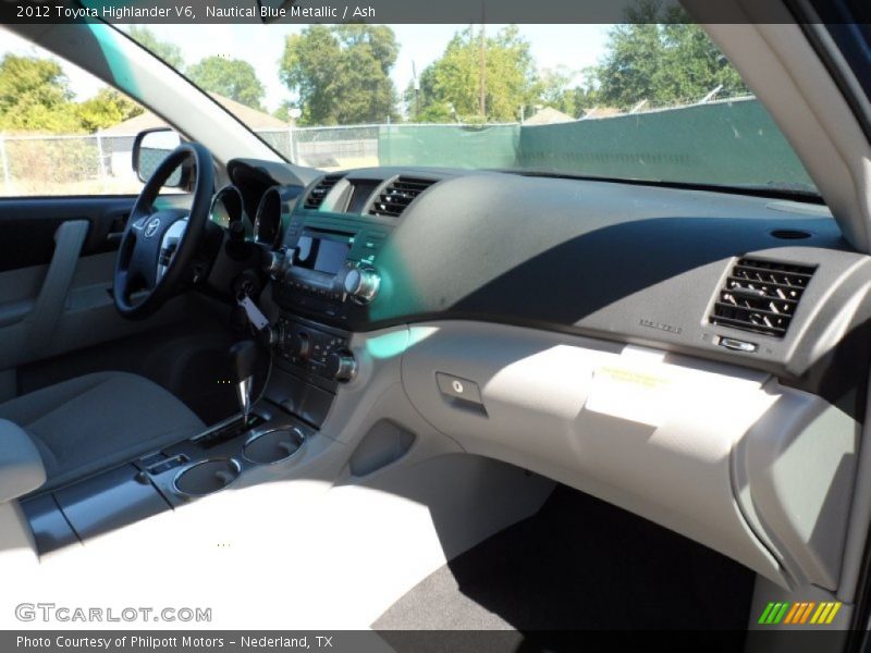 Nautical Blue Metallic / Ash 2012 Toyota Highlander V6