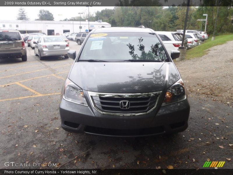 Sterling Gray Metallic / Gray 2009 Honda Odyssey EX-L