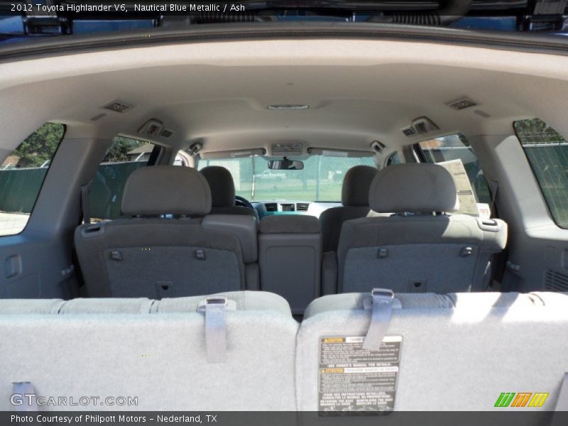 Nautical Blue Metallic / Ash 2012 Toyota Highlander V6