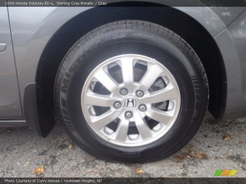 Sterling Gray Metallic / Gray 2009 Honda Odyssey EX-L