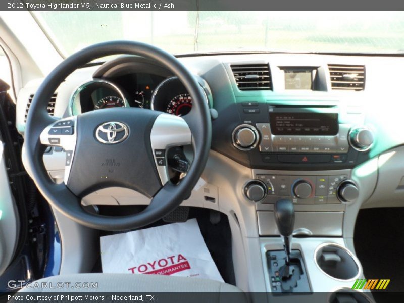 Nautical Blue Metallic / Ash 2012 Toyota Highlander V6