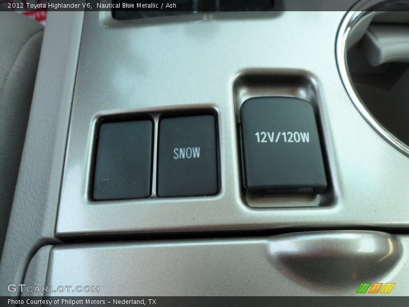 Nautical Blue Metallic / Ash 2012 Toyota Highlander V6