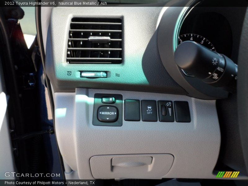 Nautical Blue Metallic / Ash 2012 Toyota Highlander V6