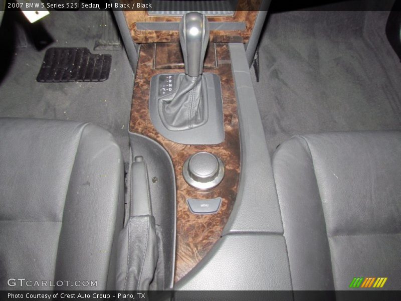 Jet Black / Black 2007 BMW 5 Series 525i Sedan
