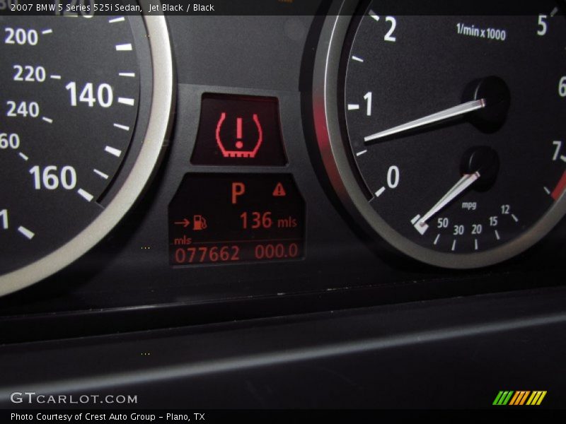 Jet Black / Black 2007 BMW 5 Series 525i Sedan