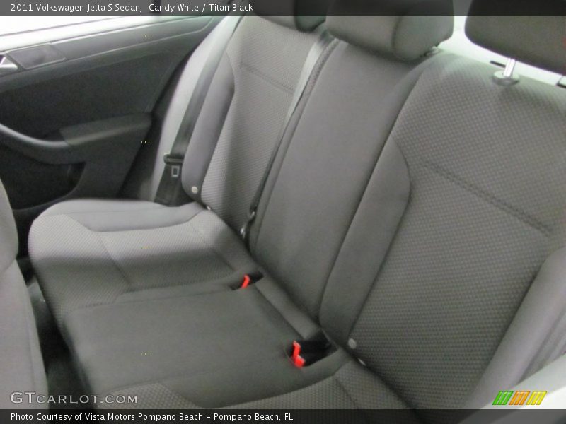 Candy White / Titan Black 2011 Volkswagen Jetta S Sedan