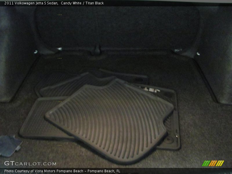 Candy White / Titan Black 2011 Volkswagen Jetta S Sedan