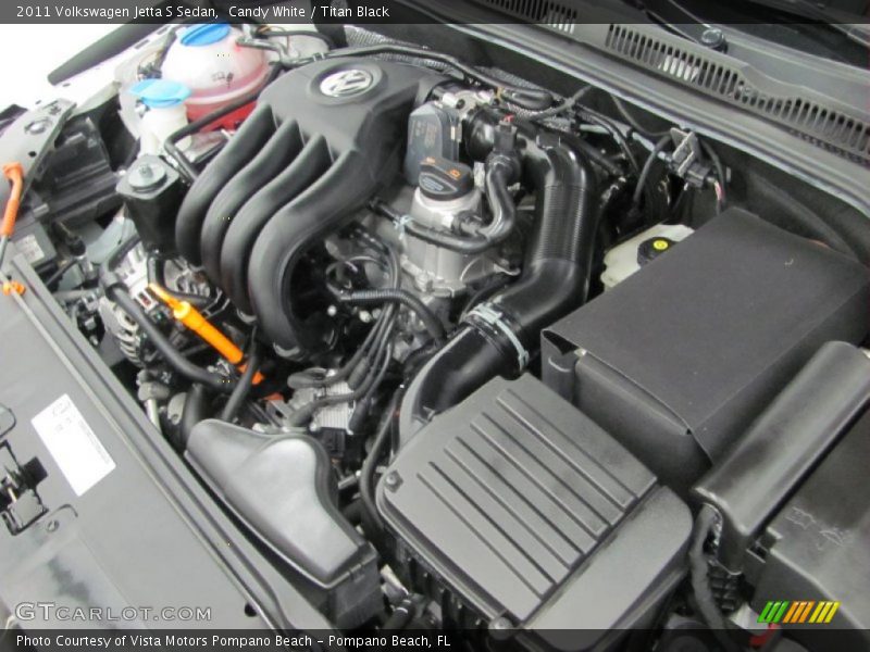 Candy White / Titan Black 2011 Volkswagen Jetta S Sedan
