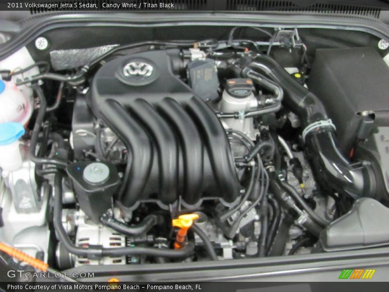 Candy White / Titan Black 2011 Volkswagen Jetta S Sedan
