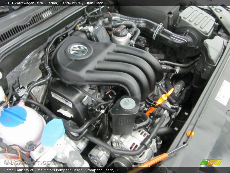 Candy White / Titan Black 2011 Volkswagen Jetta S Sedan