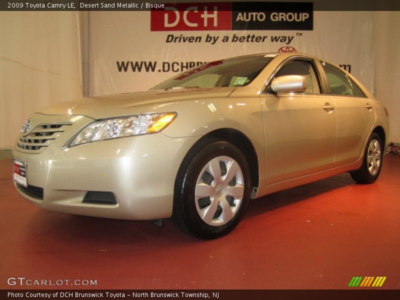 Desert Sand Metallic / Bisque 2009 Toyota Camry LE