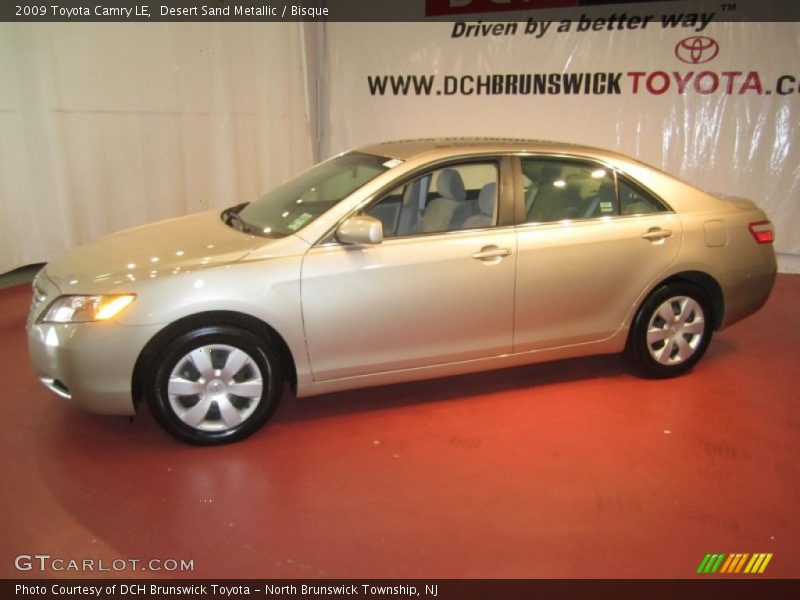 Desert Sand Metallic / Bisque 2009 Toyota Camry LE