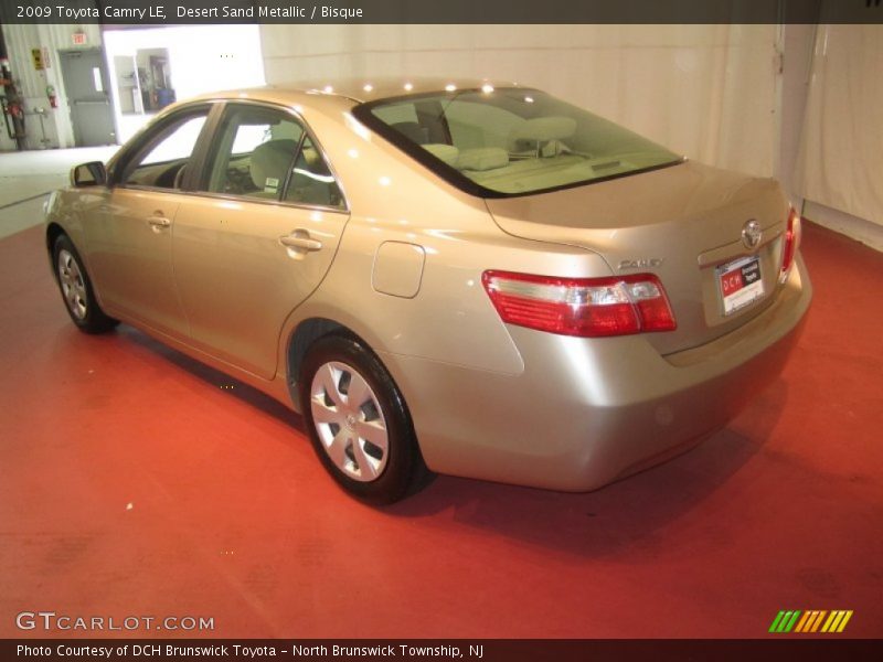 Desert Sand Metallic / Bisque 2009 Toyota Camry LE