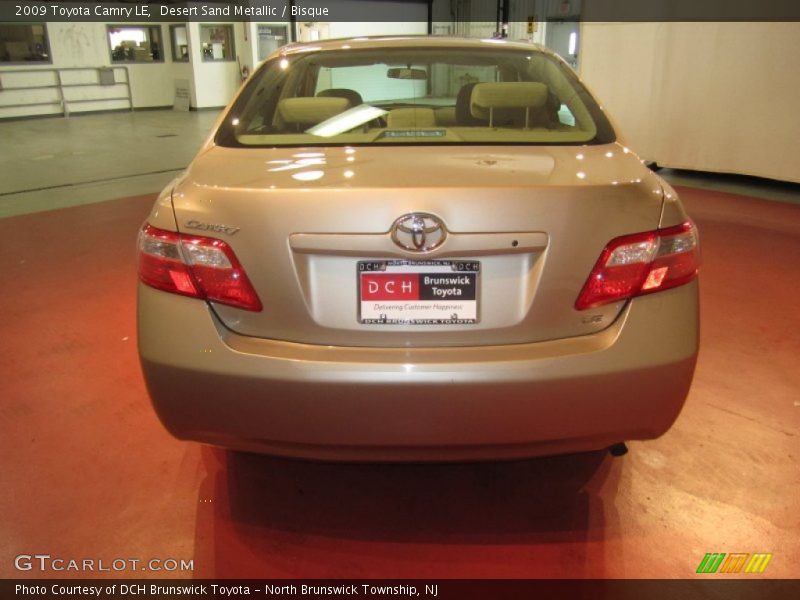 Desert Sand Metallic / Bisque 2009 Toyota Camry LE