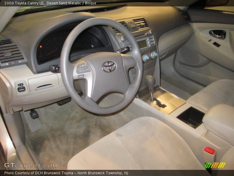 Desert Sand Metallic / Bisque 2009 Toyota Camry LE