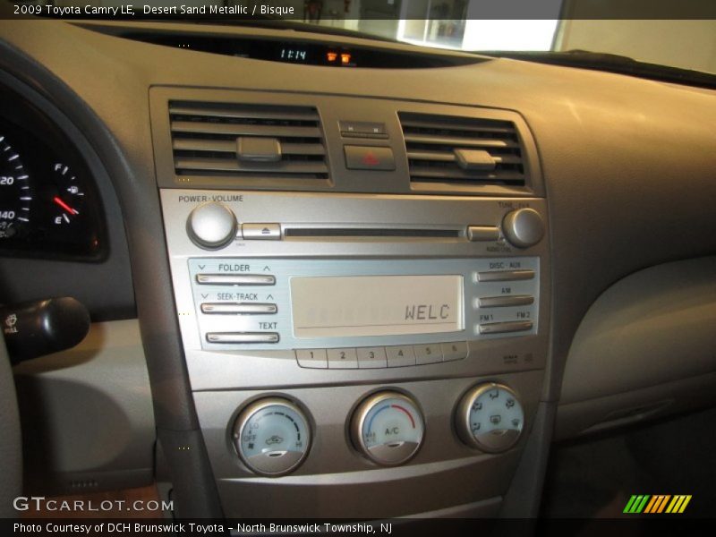 Desert Sand Metallic / Bisque 2009 Toyota Camry LE