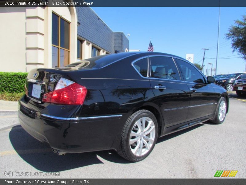 Black Obsidian / Wheat 2010 Infiniti M 35 Sedan