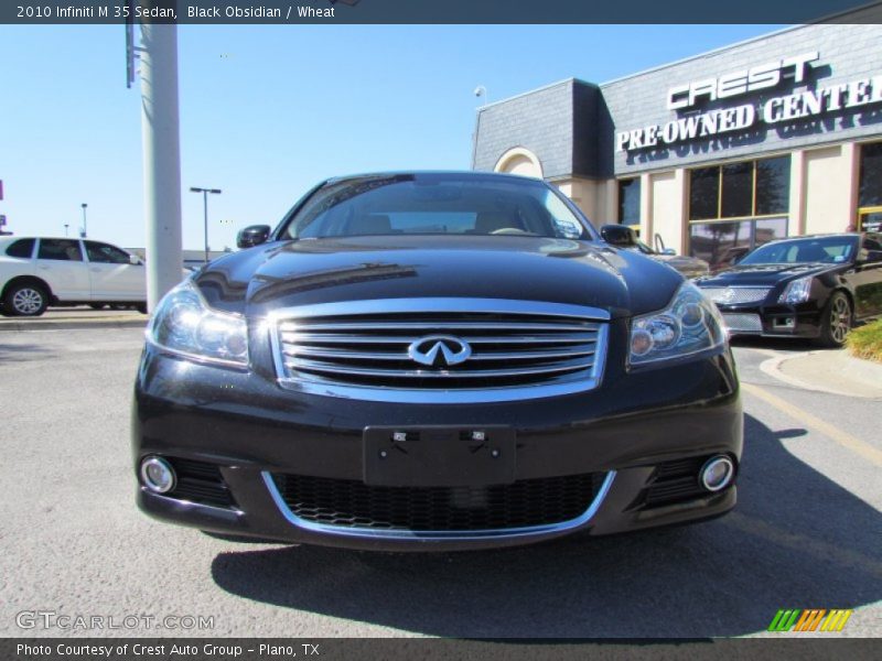 Black Obsidian / Wheat 2010 Infiniti M 35 Sedan