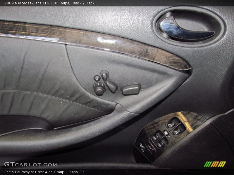 Black / Black 2009 Mercedes-Benz CLK 350 Coupe