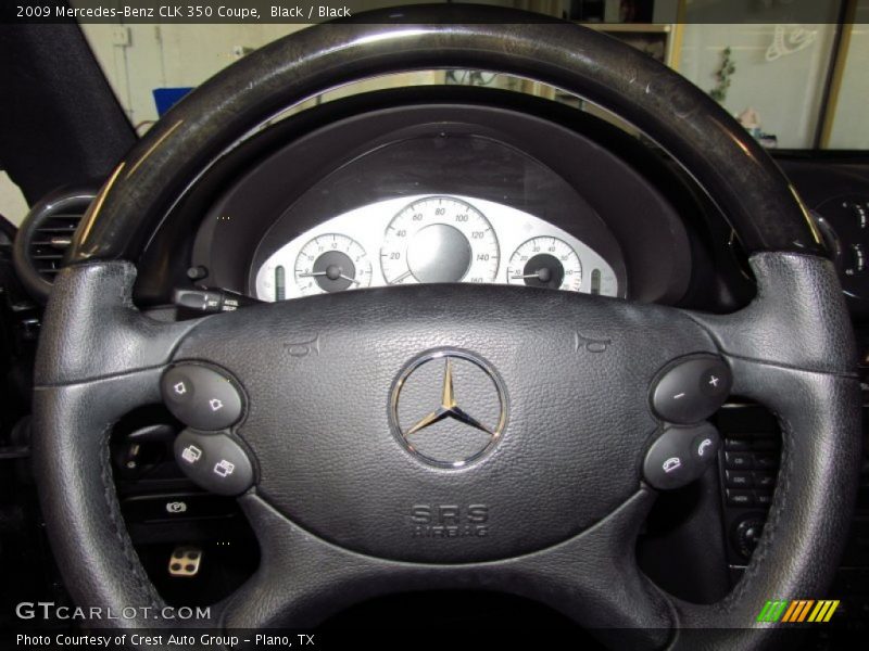 Black / Black 2009 Mercedes-Benz CLK 350 Coupe