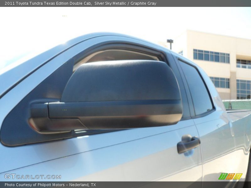 Silver Sky Metallic / Graphite Gray 2011 Toyota Tundra Texas Edition Double Cab