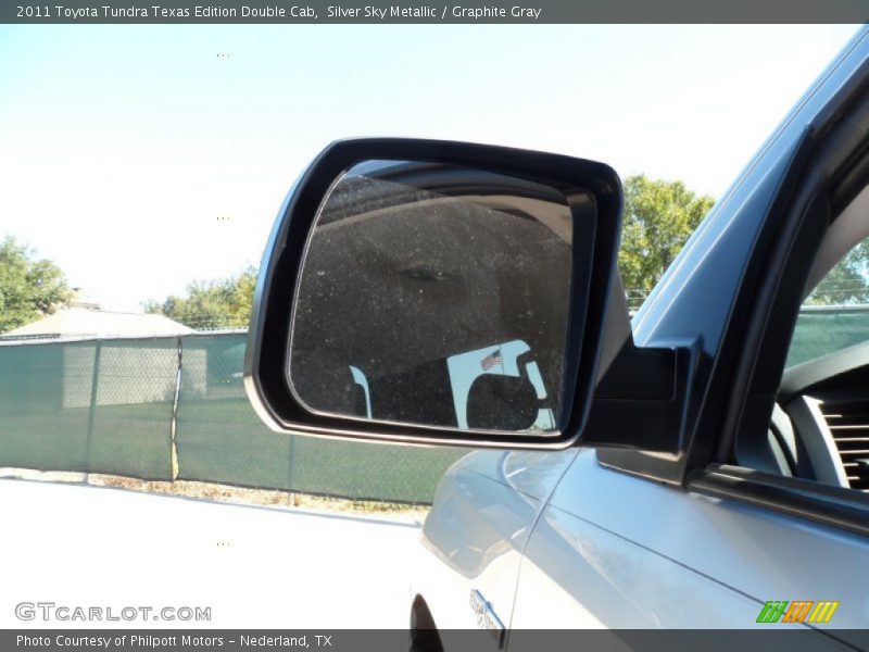 Silver Sky Metallic / Graphite Gray 2011 Toyota Tundra Texas Edition Double Cab