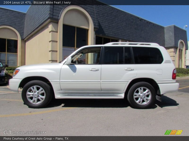Blizzard White Pearl / Ivory 2004 Lexus LX 470
