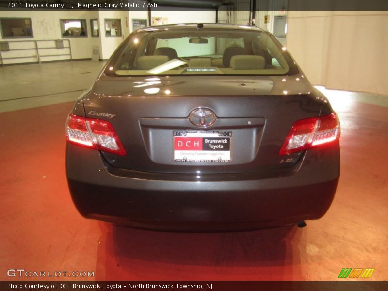 Magnetic Gray Metallic / Ash 2011 Toyota Camry LE