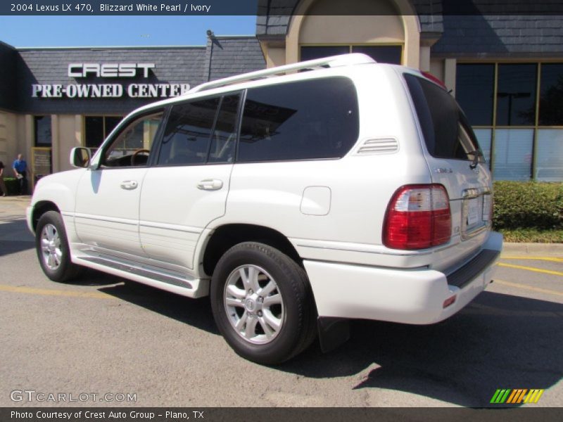 Blizzard White Pearl / Ivory 2004 Lexus LX 470