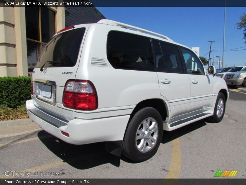Blizzard White Pearl / Ivory 2004 Lexus LX 470