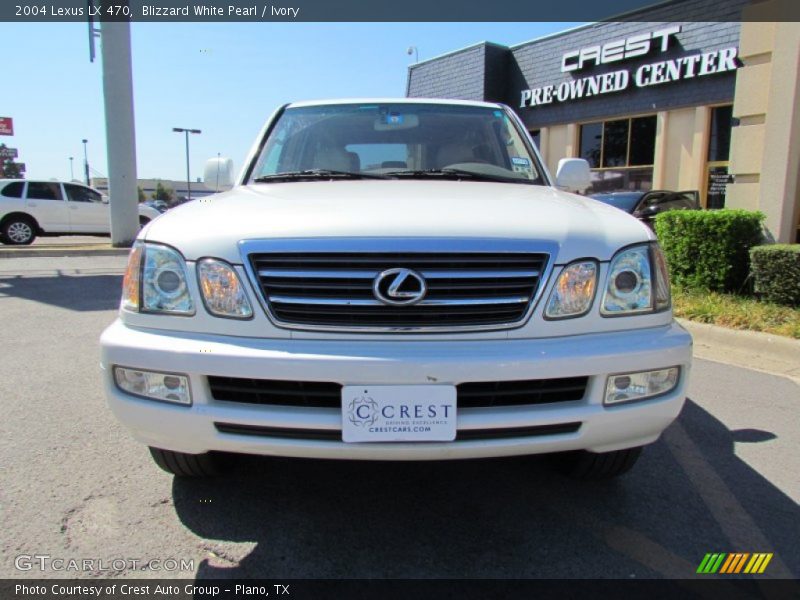 Blizzard White Pearl / Ivory 2004 Lexus LX 470