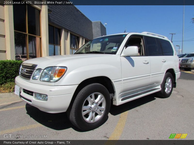 Blizzard White Pearl / Ivory 2004 Lexus LX 470