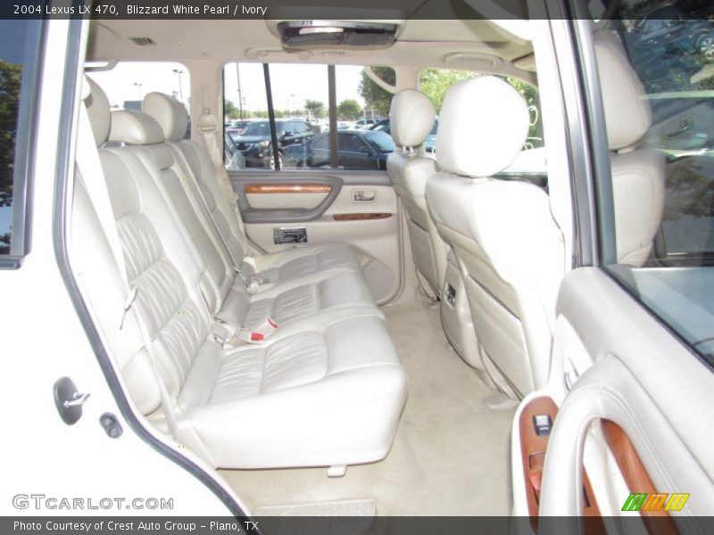 Blizzard White Pearl / Ivory 2004 Lexus LX 470