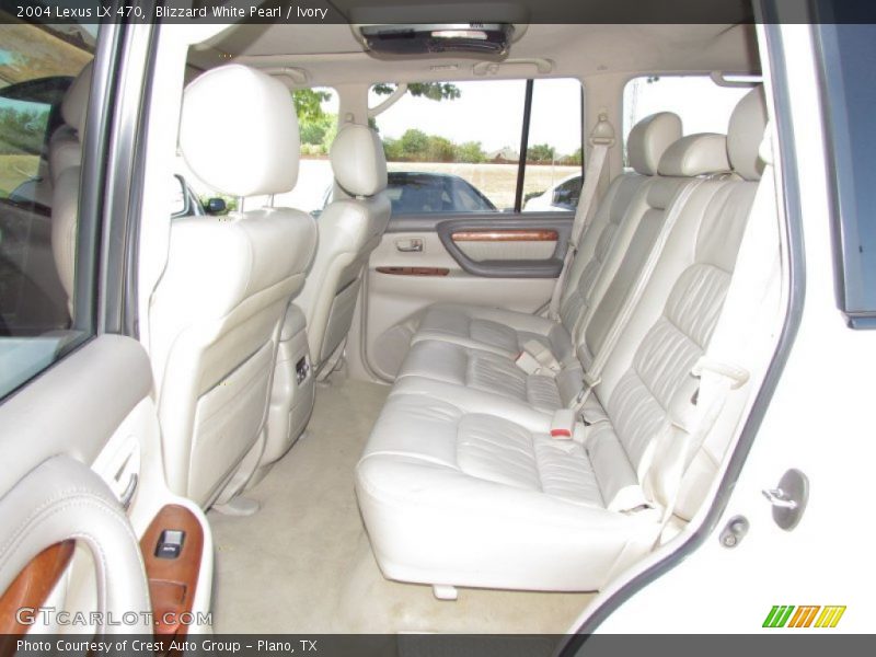 Blizzard White Pearl / Ivory 2004 Lexus LX 470