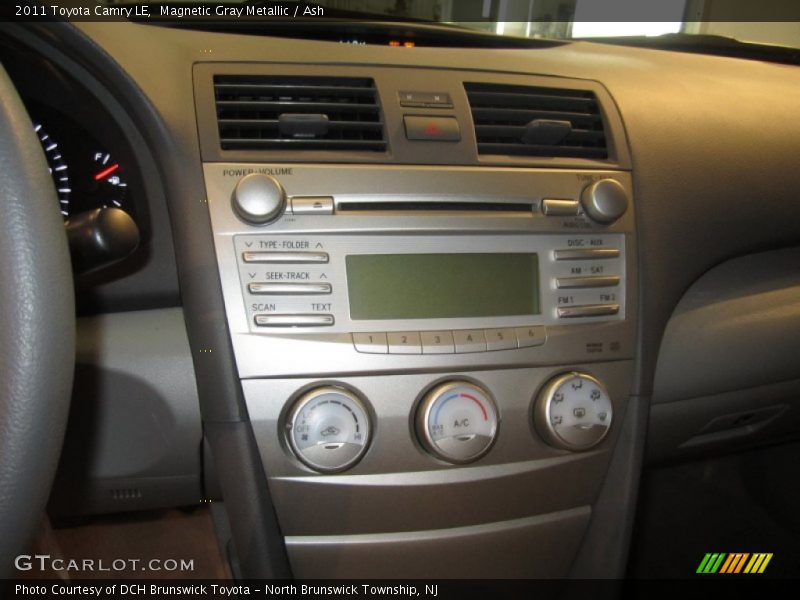 Magnetic Gray Metallic / Ash 2011 Toyota Camry LE