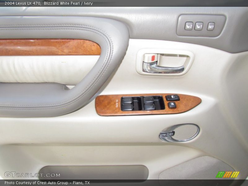 Blizzard White Pearl / Ivory 2004 Lexus LX 470