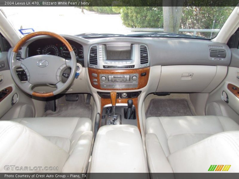 Blizzard White Pearl / Ivory 2004 Lexus LX 470