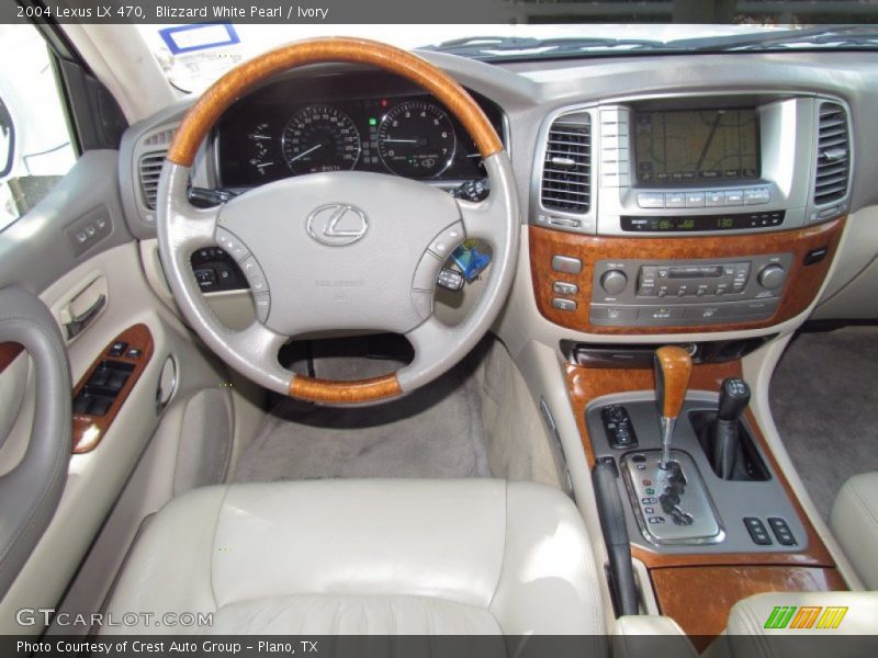Blizzard White Pearl / Ivory 2004 Lexus LX 470