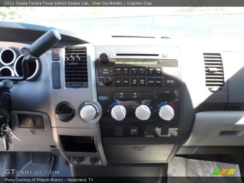 Silver Sky Metallic / Graphite Gray 2011 Toyota Tundra Texas Edition Double Cab