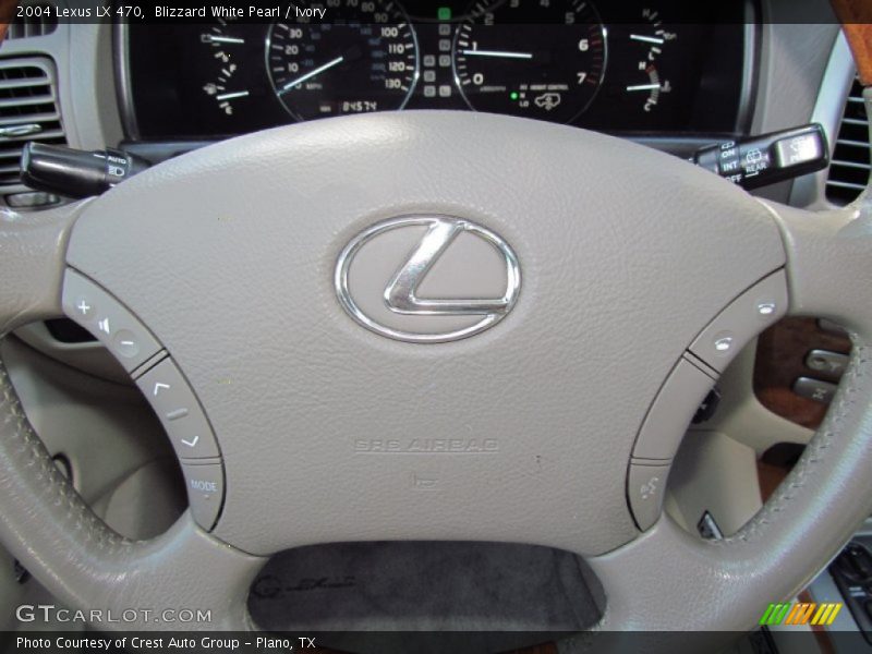 Blizzard White Pearl / Ivory 2004 Lexus LX 470