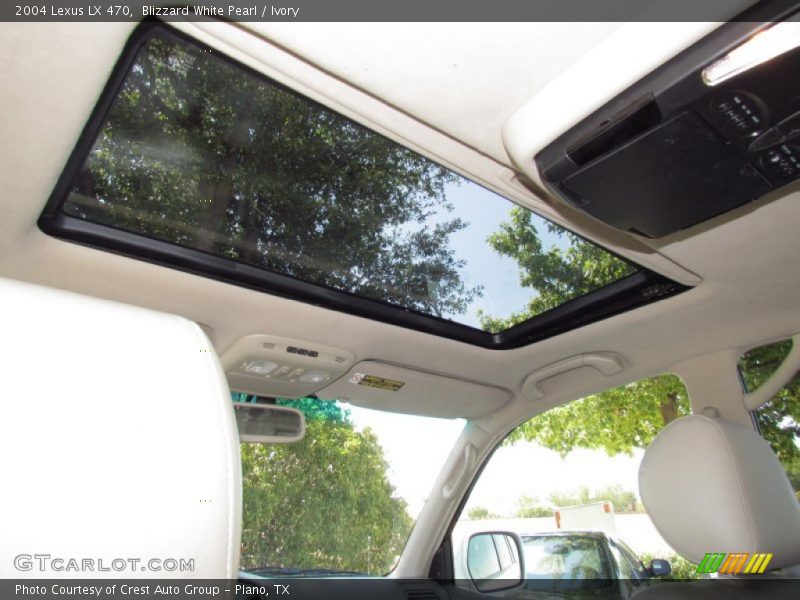 Blizzard White Pearl / Ivory 2004 Lexus LX 470