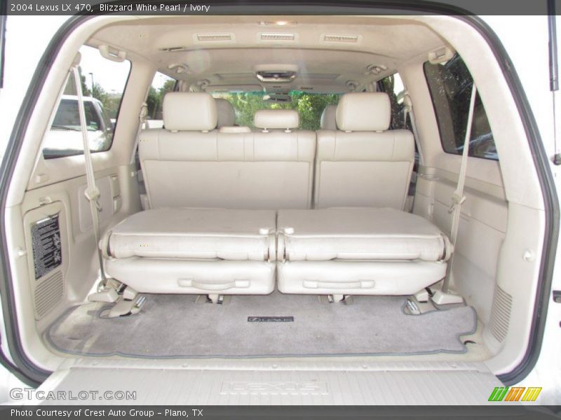 Blizzard White Pearl / Ivory 2004 Lexus LX 470