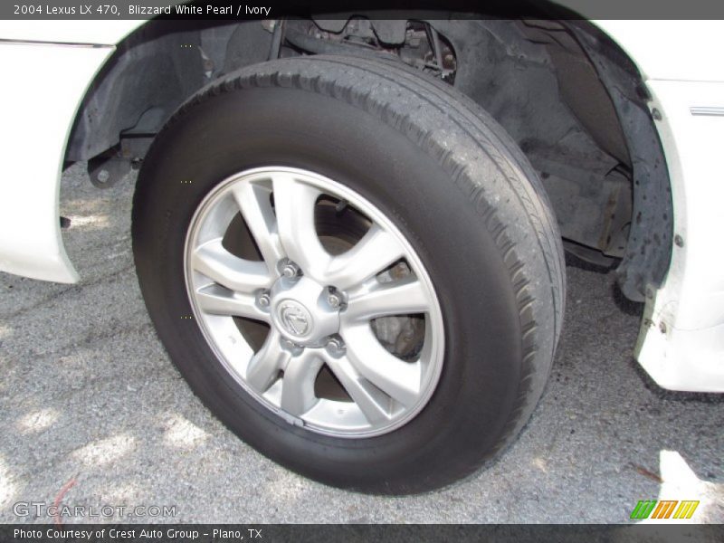 Blizzard White Pearl / Ivory 2004 Lexus LX 470