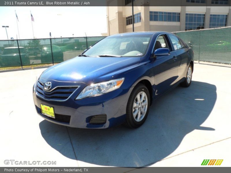 Blue Ribbon Metallic / Ash 2011 Toyota Camry LE
