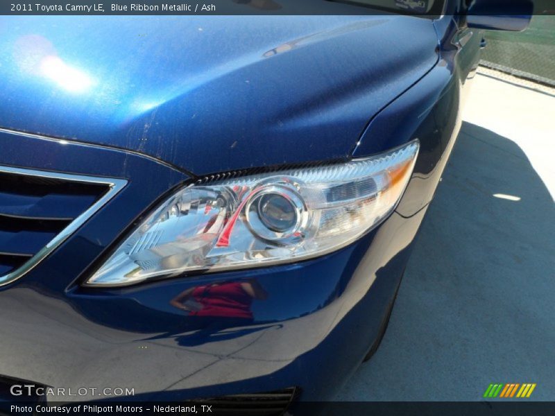 Blue Ribbon Metallic / Ash 2011 Toyota Camry LE