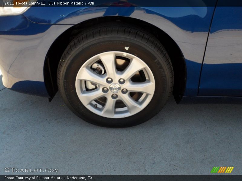 Blue Ribbon Metallic / Ash 2011 Toyota Camry LE