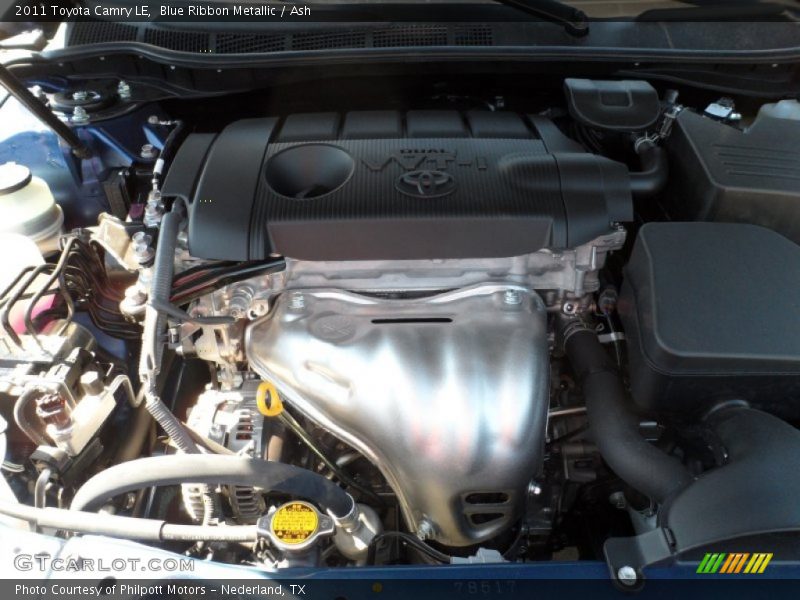 Blue Ribbon Metallic / Ash 2011 Toyota Camry LE